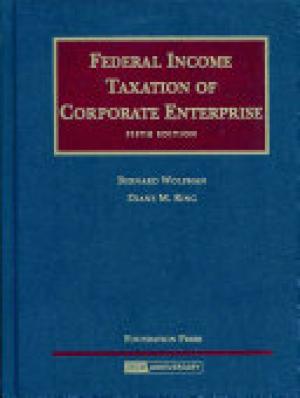 Federal Income Taxation of Corporate Enterprise