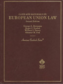 Cases and Materials on European Union Law