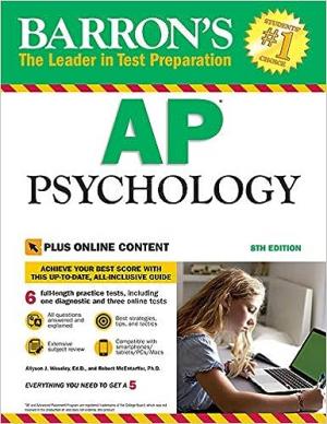 Barron's AP Psychology 8th Edition